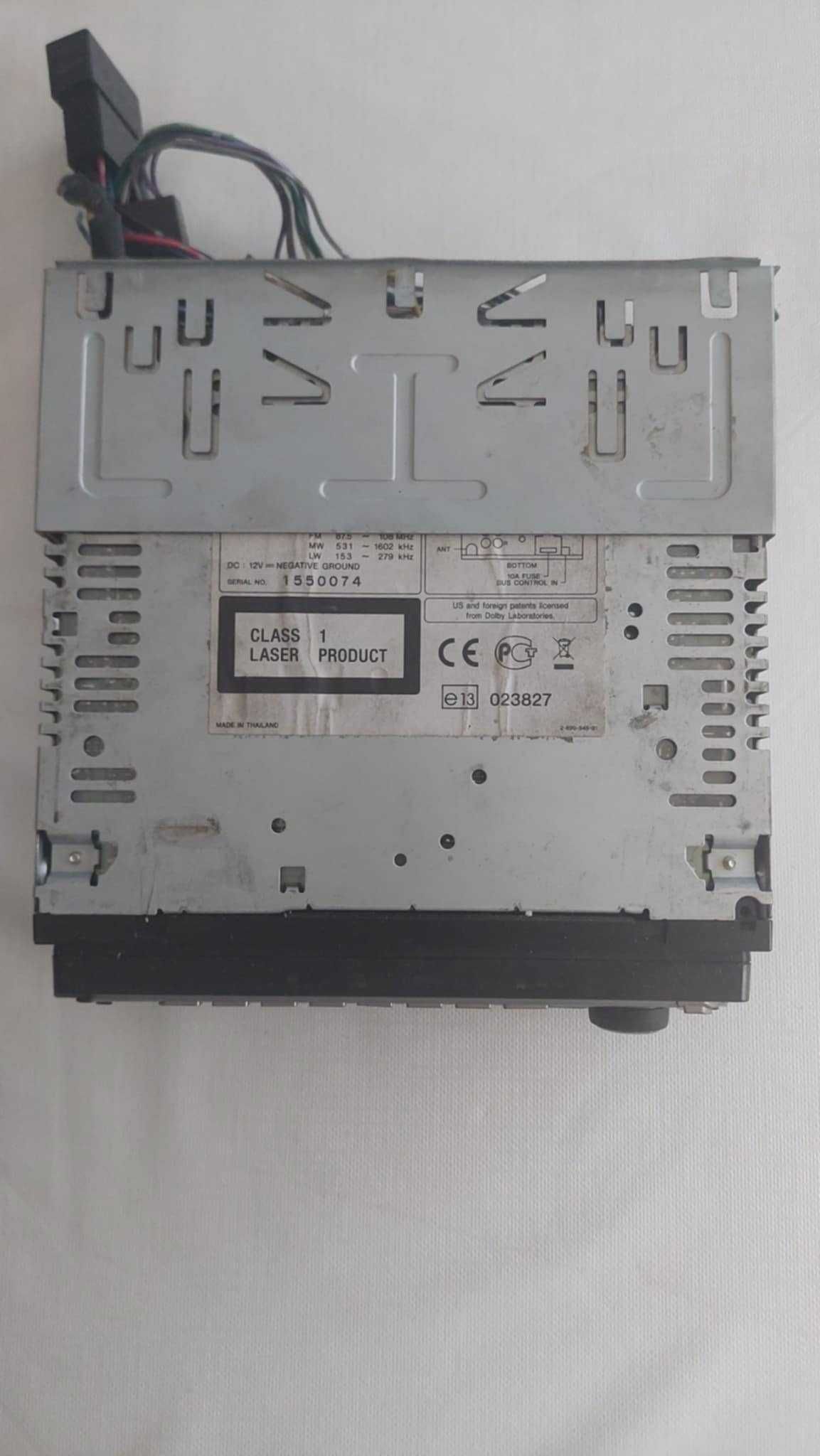 Rádio Carro Sony