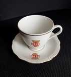 PZPN porcelanowa filiżanka Ćmielów