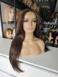 Peruka premium brąz lace front Kim naturalna fryzura