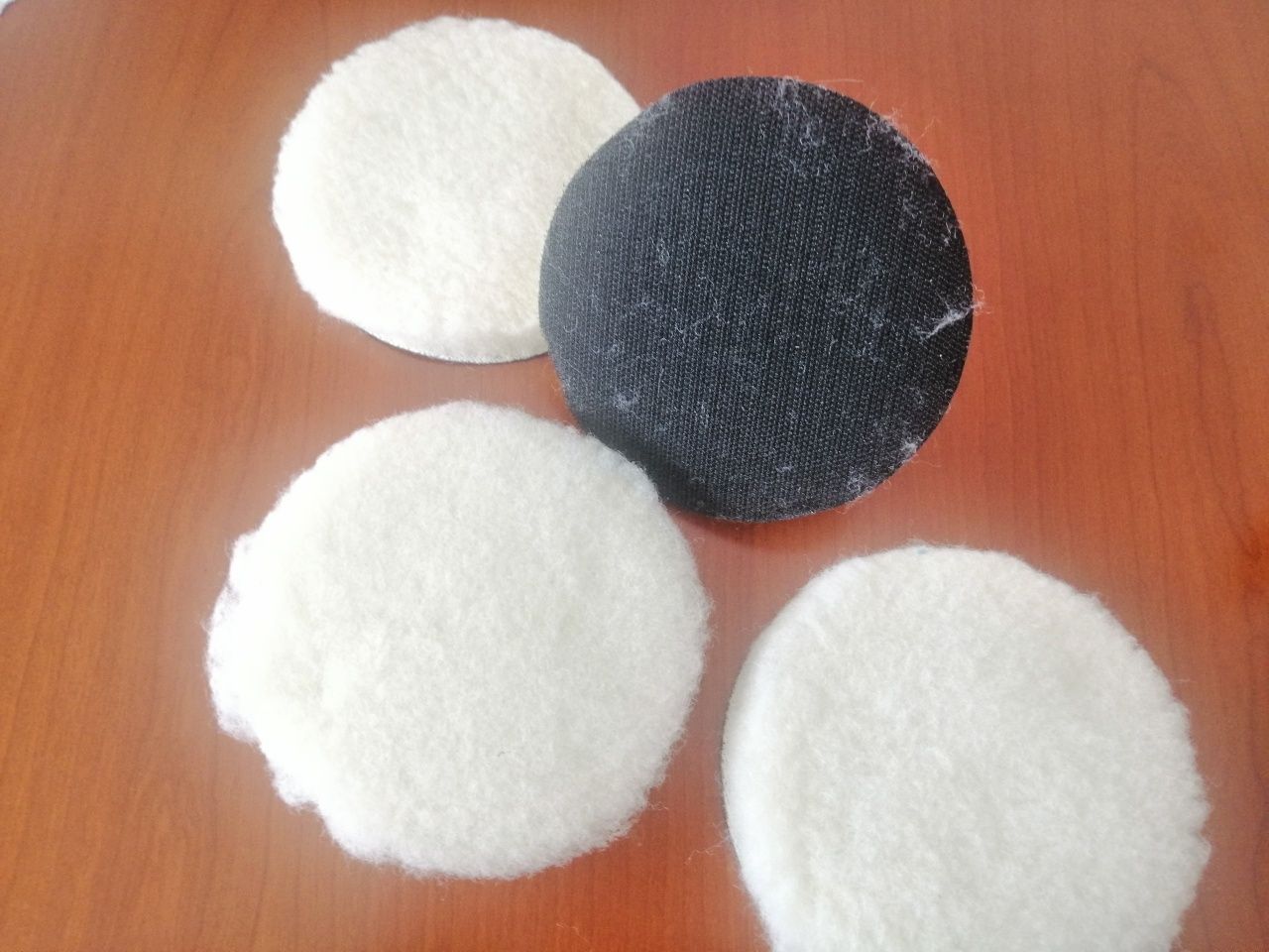 Kit Prato e Esponjas para Polir 5 polegadas