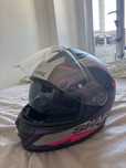 Capacete shark, com pouco uso