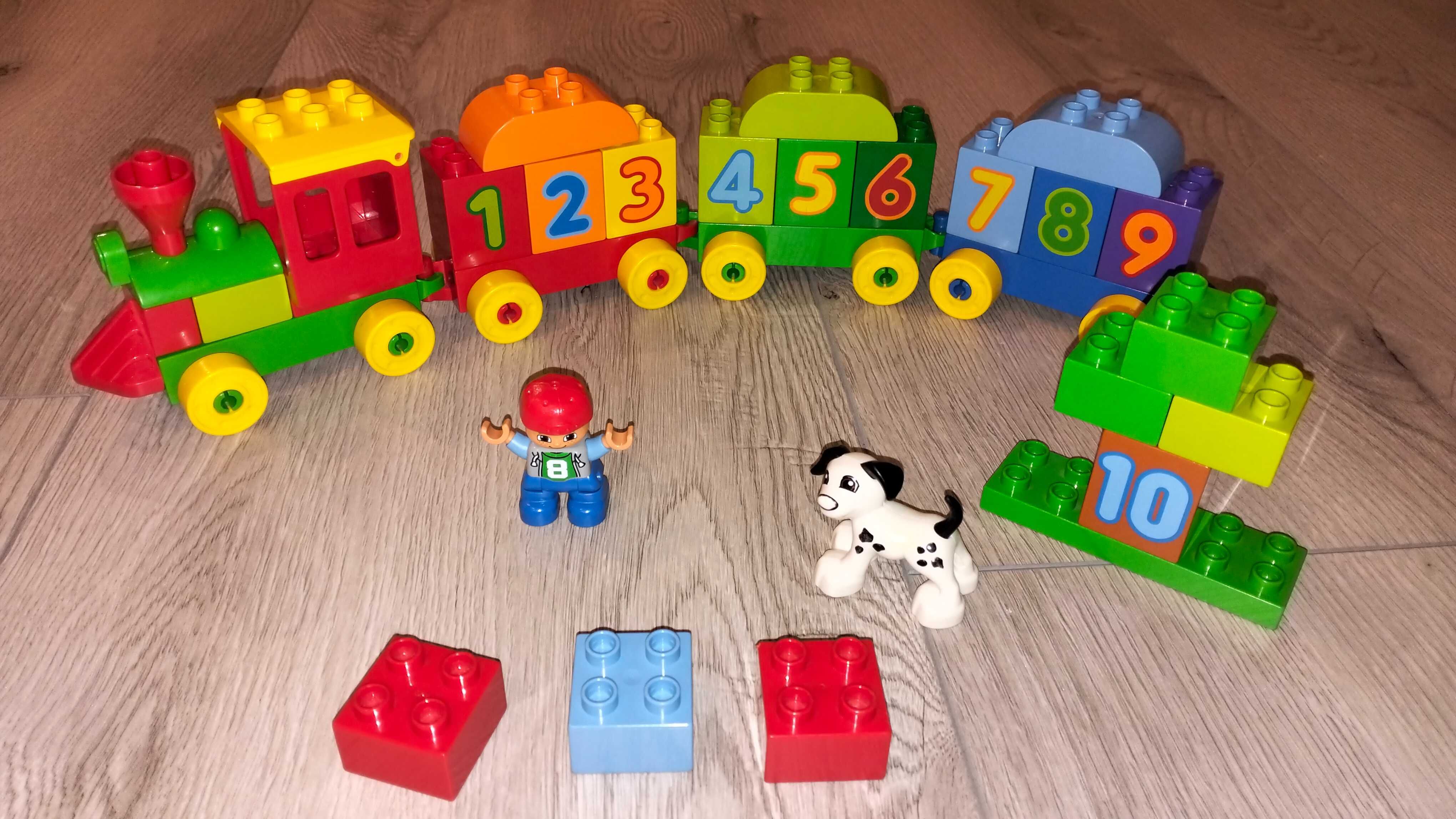 Lego duplo pociąg z cyferkami 10558