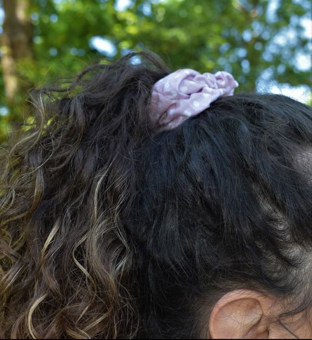 Scrunchies (elásticos cabelo) personalizáveis
