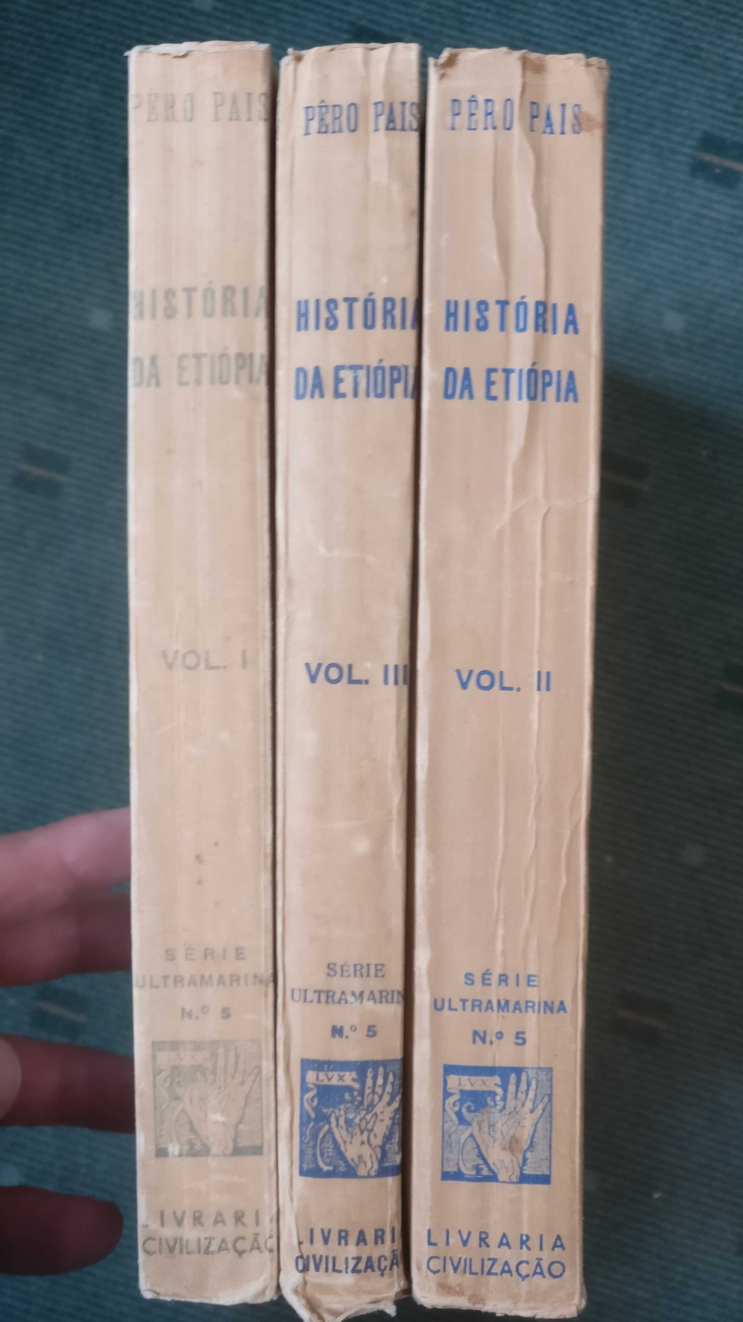 Pêro Pais História da Etópia - 3 volumes