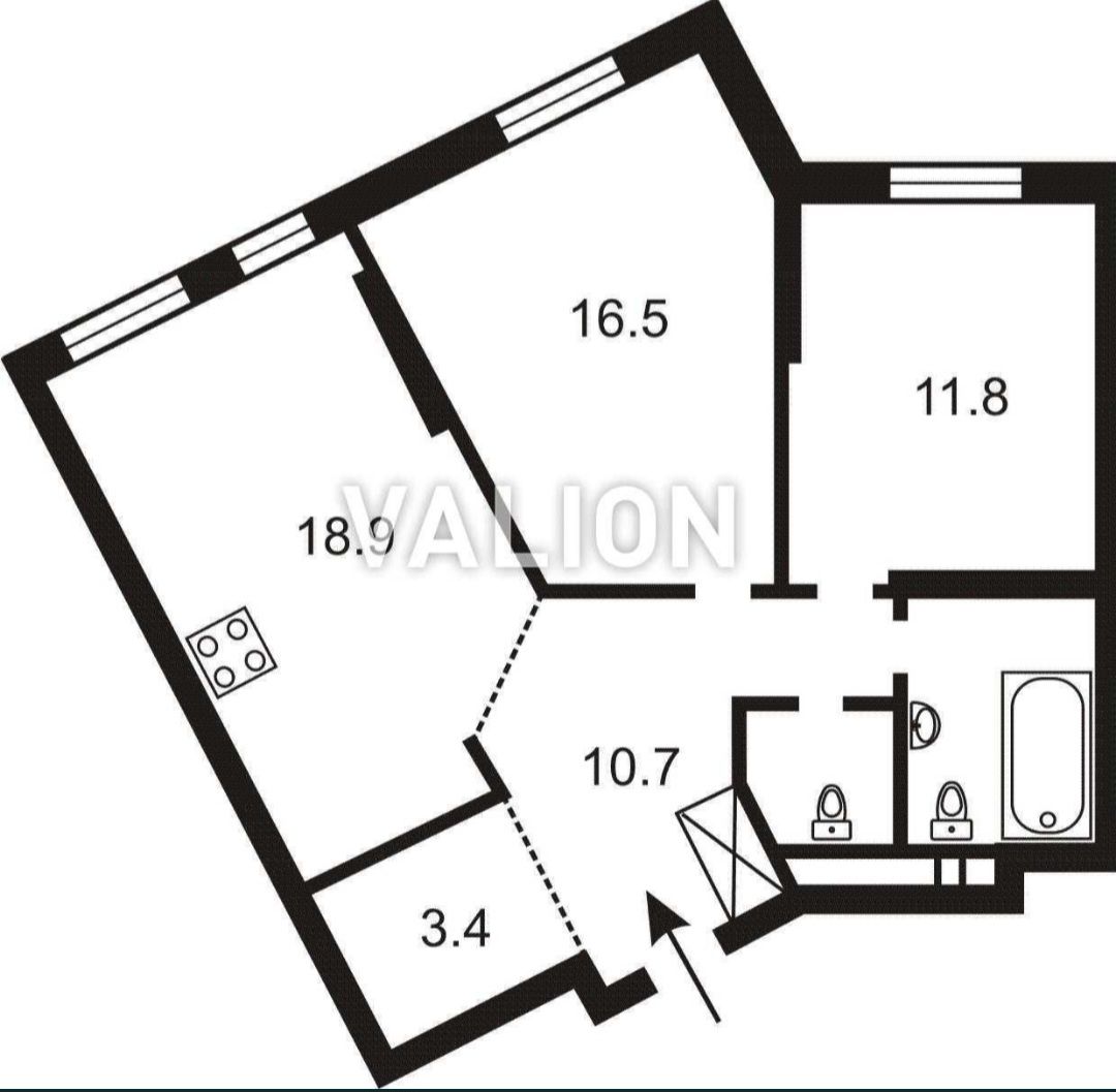 Продам 2к квартиру ЖК Dibrova Park  вулиця Некрасова 57 Сирец