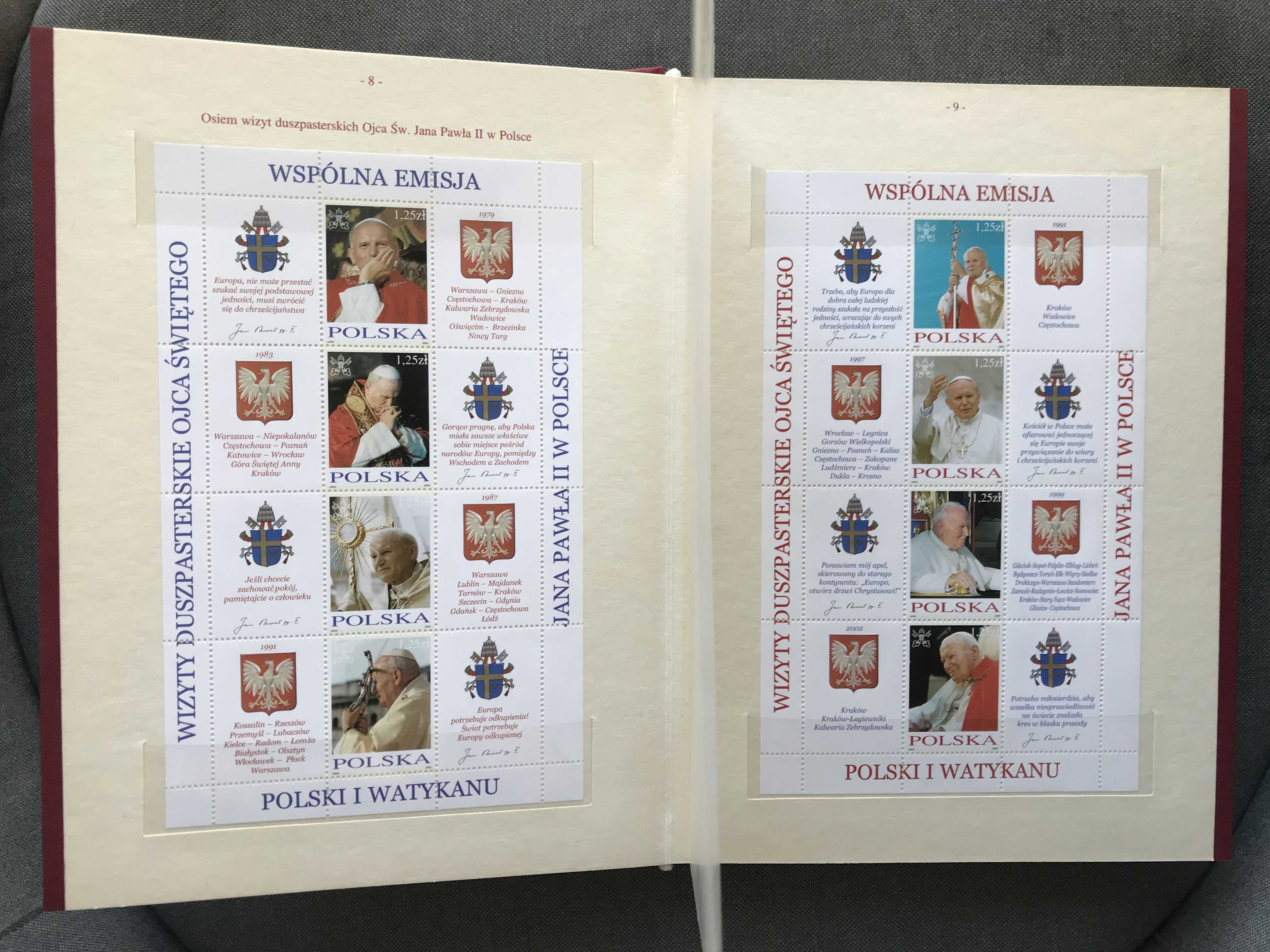 Klaser jubileuszowy tom XXV: znaczki czyste ** (Polska 2004 - 2005)