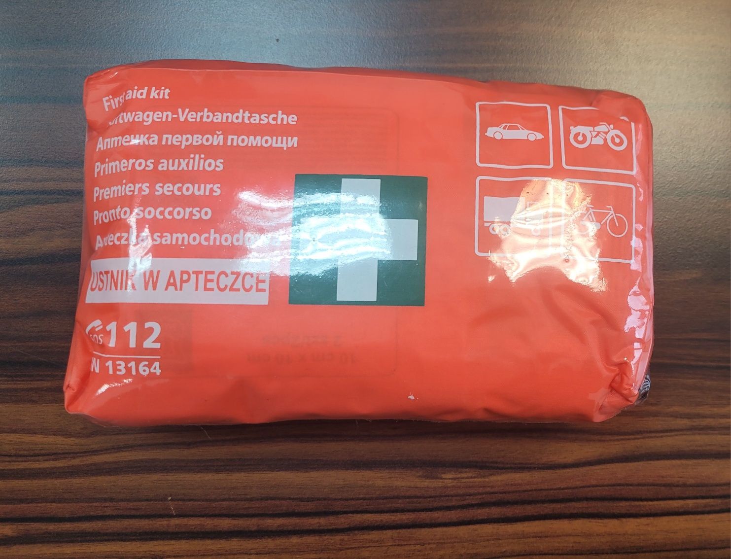 Apteczka Nowa DIN 13164 ustnik 06.2024