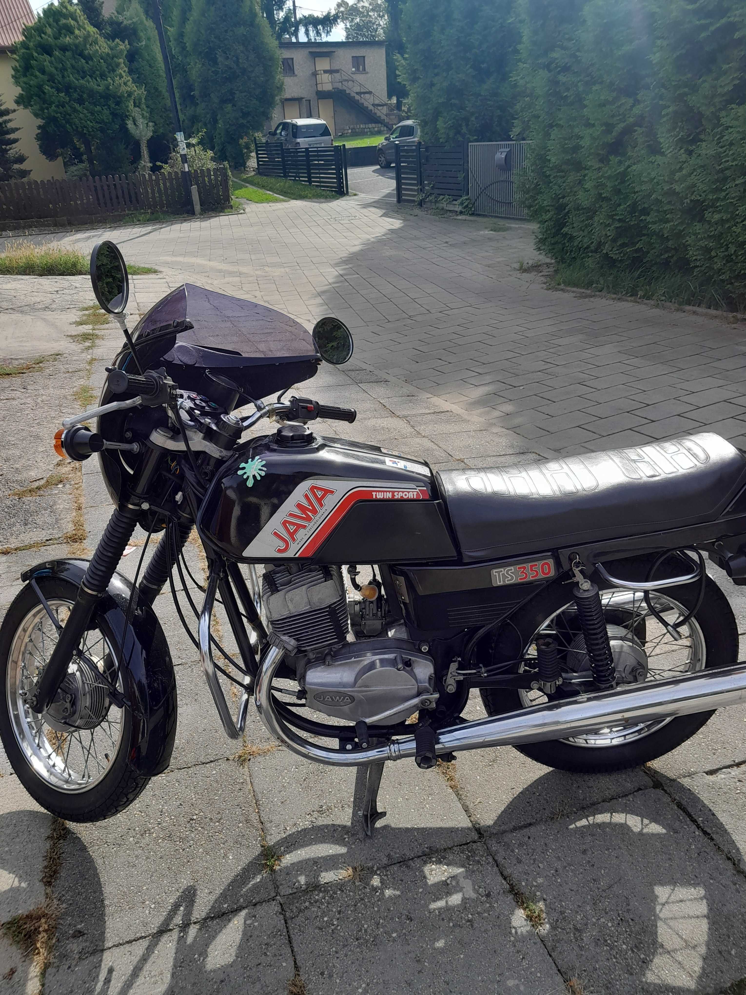 Motocykl Jawa 350 TS