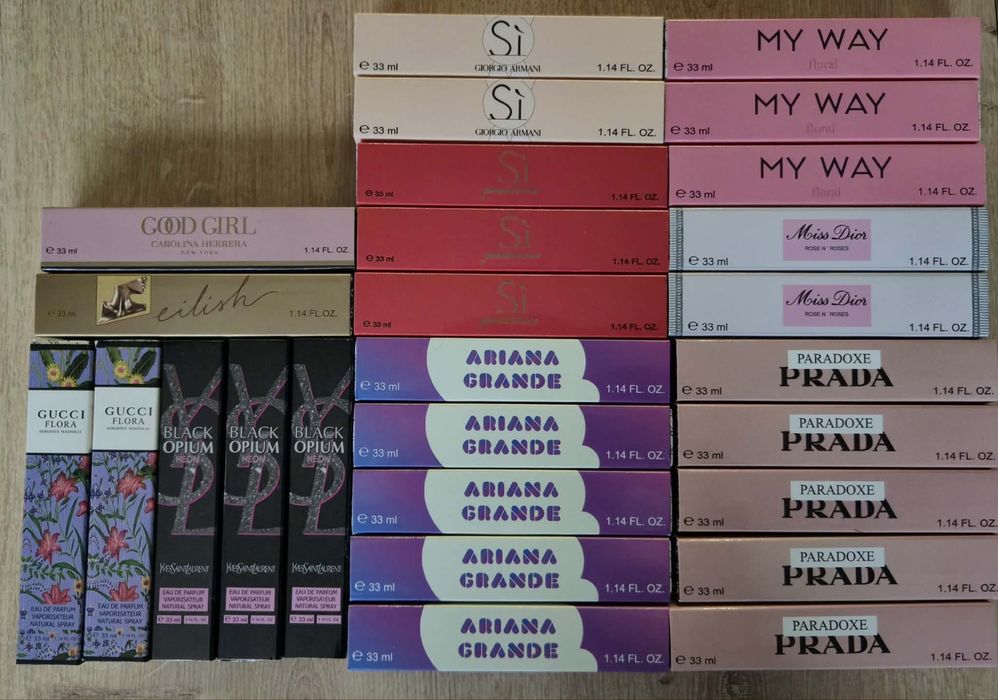 Perfumetki damskie/ męskie 33 ml