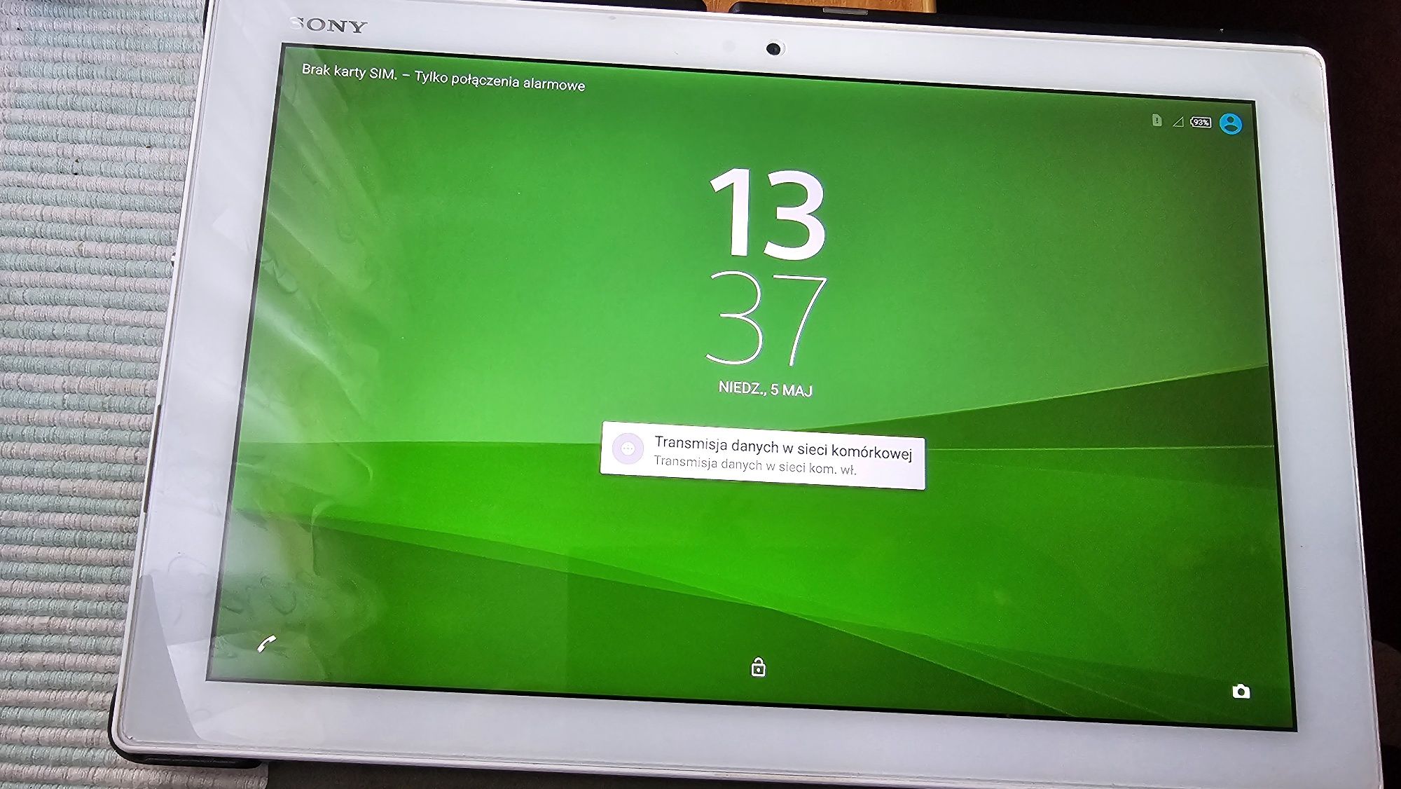 Sony Z4 Tablet biały LTE