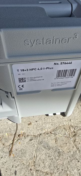 Festool 576446 akumulatorowa wiertarko wkrętarka T18+3 HPC 4.0 I-Plus