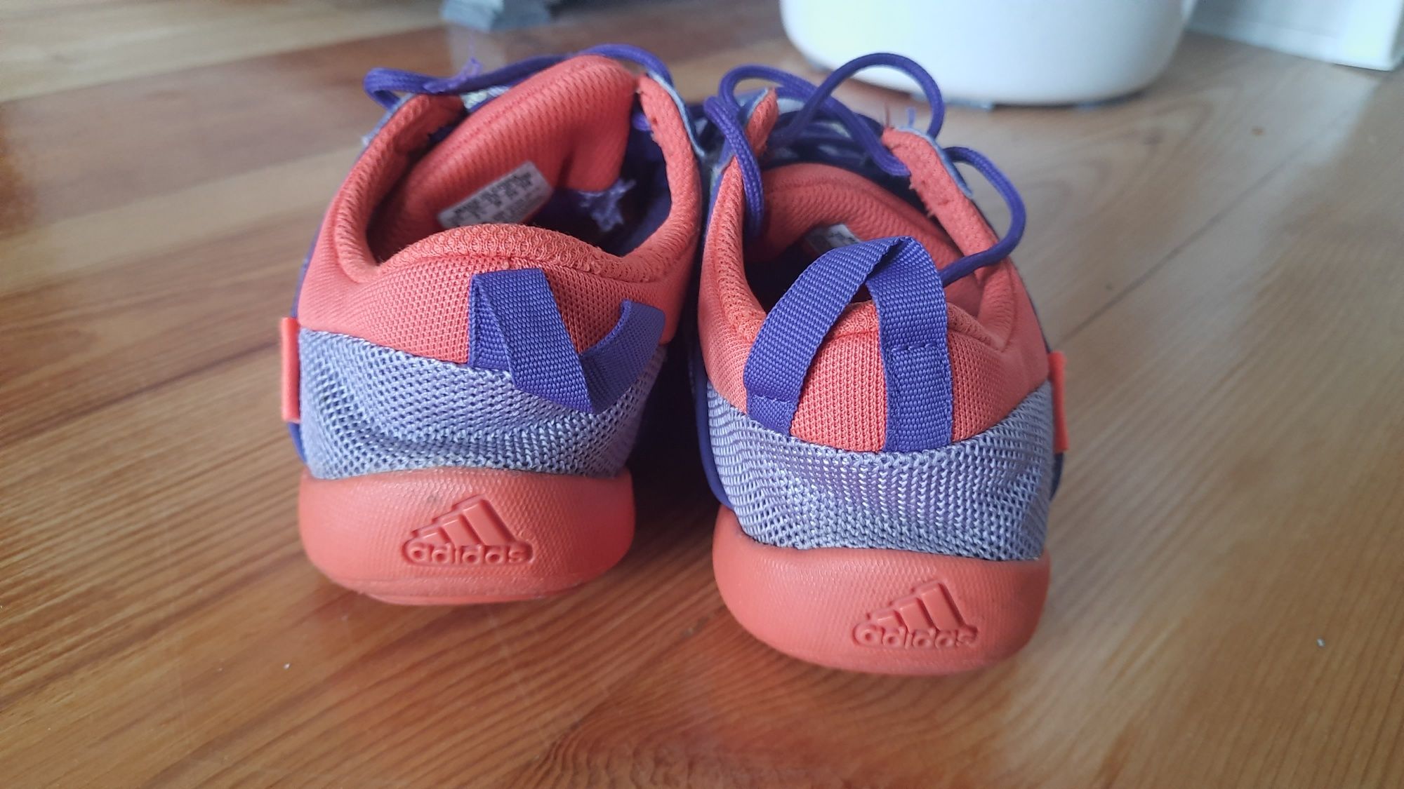 Buty Adidas, sznurowane z siateczką, chłopięce, rozmiar 35