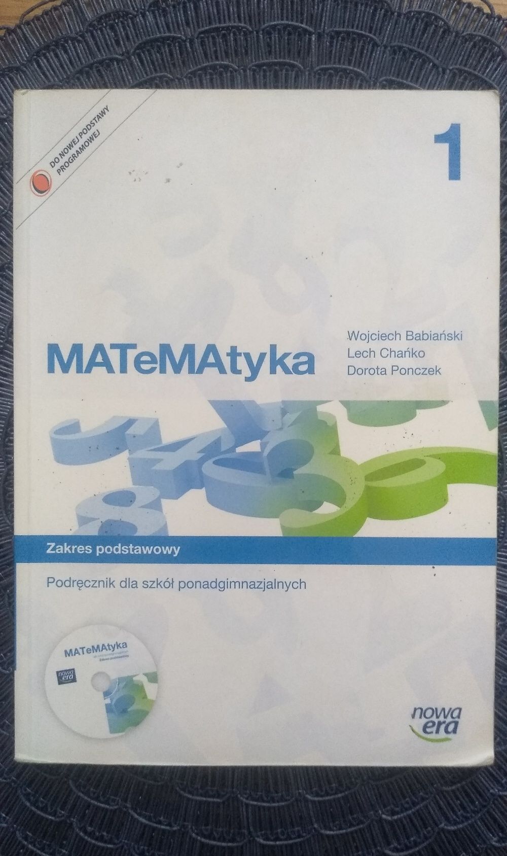Podręcznik "matematyka" 1, podstawowy