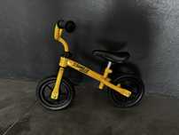 Bicicleta de Equilíbrio Infantil Ducati Scrambler Amarela