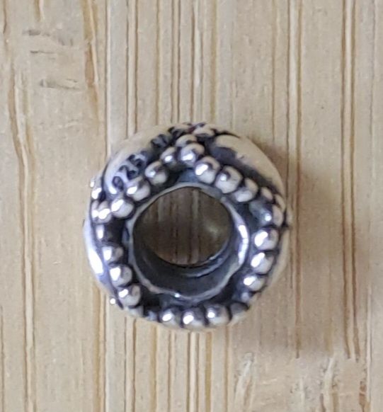 Conta Pandora Coração em Prata, 926, como Nova