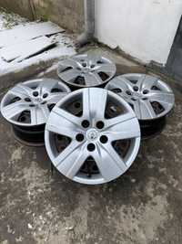 Диски + Ковпаки R16 5x114.3 Toyota Corolla Mazda