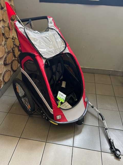 Przyczepka Rowerowa Nowa, 2 osobowa cena 1120 zł