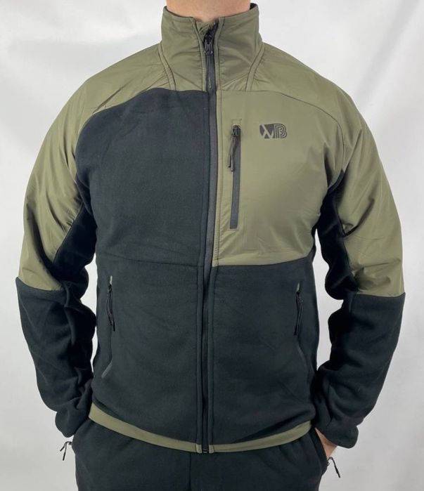 Мужской спортивный костюм зимний из флиса