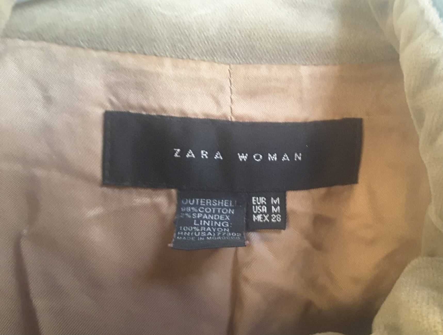 Casaco Estilo Militar Zara Woman