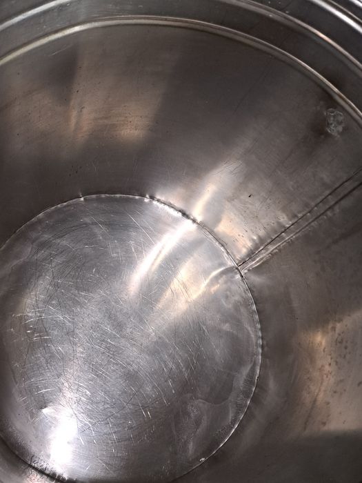 Каструля,  СССР,  Нержавейка, 65 литров,  выварка
