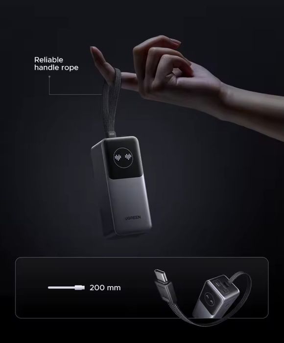 Новий! Power Bank UGREEN Nexode 130W 20000 mAh