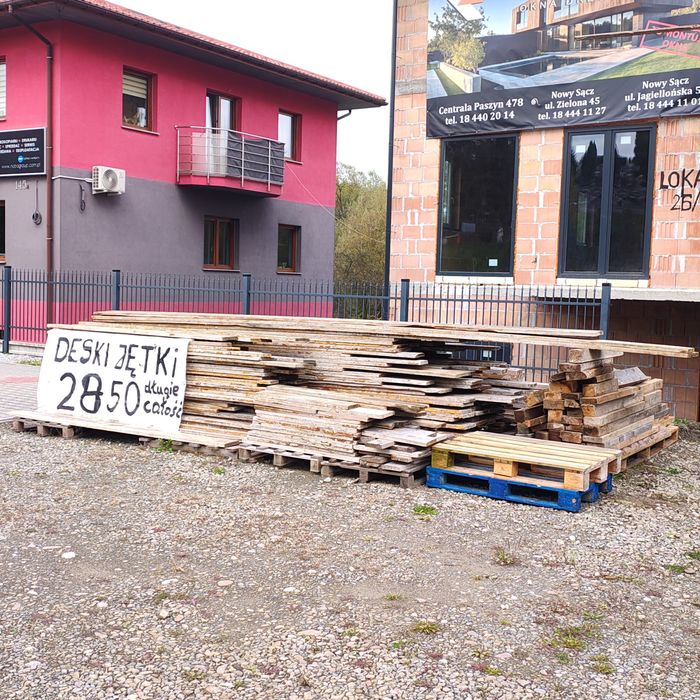 Sprzedam deski szalunkowe jetki dlugie