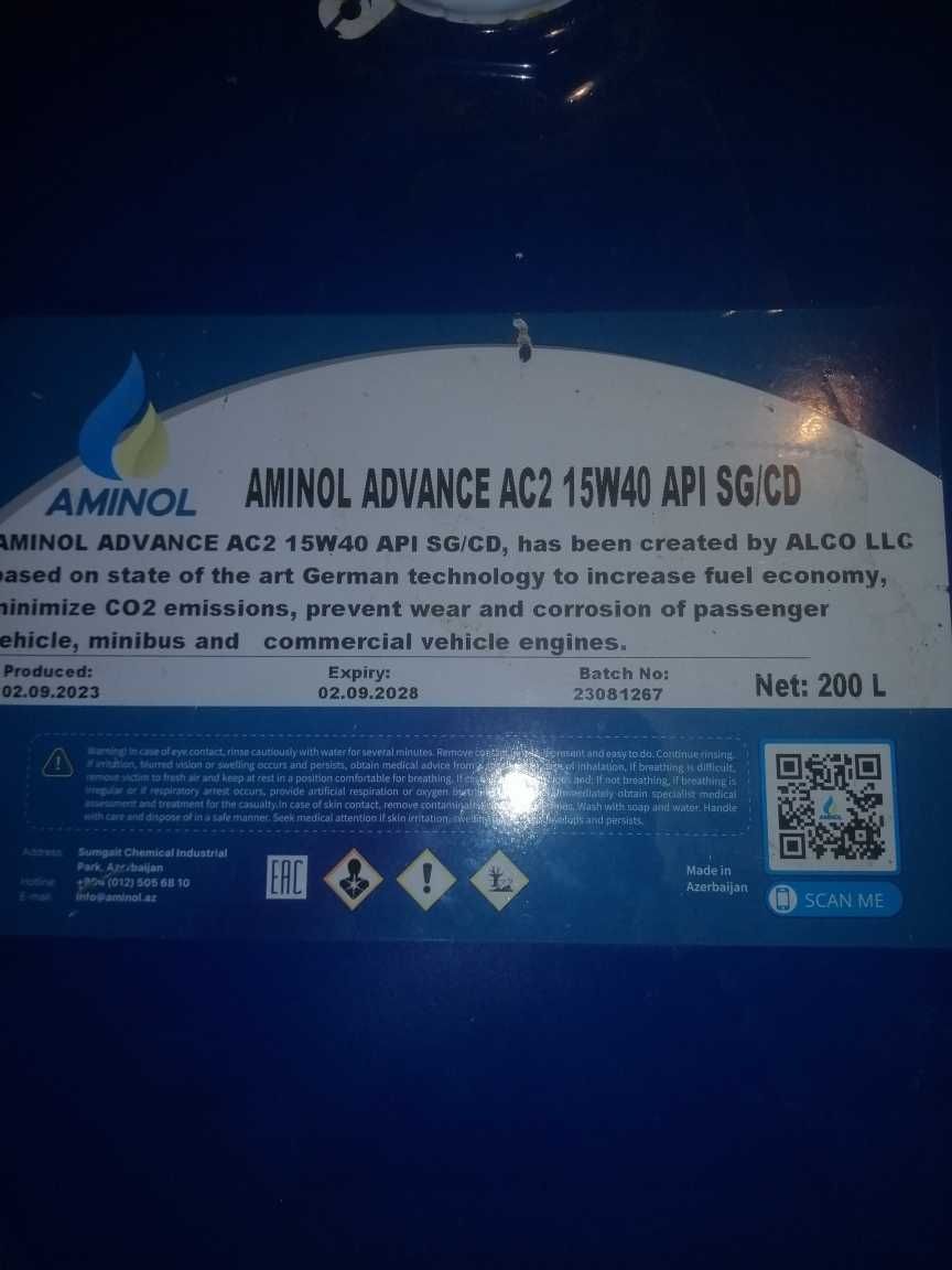 Aminol advance AC2 15w40