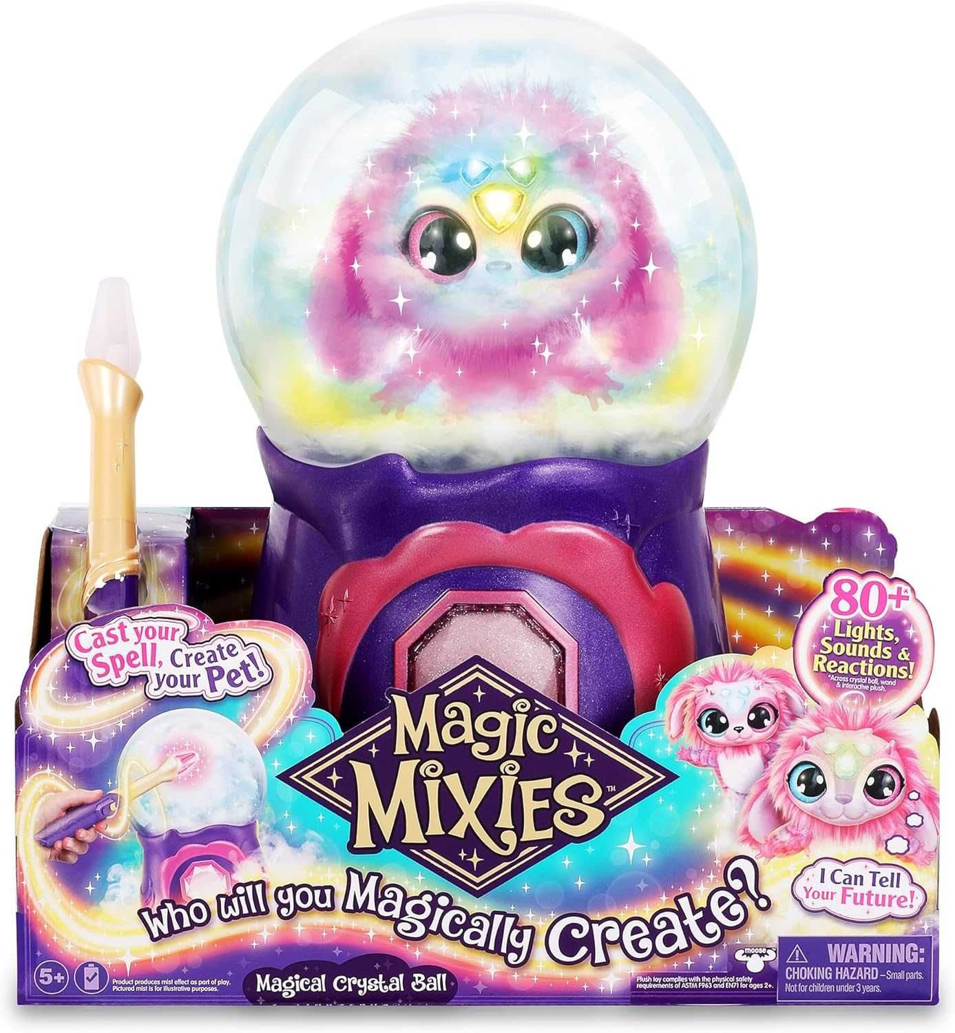 Интерактивный волшебный шар Magic Mixies Magical Misting Crystal Pink