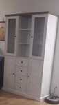 Witryna Boston w stylu skandynawskim W2D wys 203 szer. 130 GL 46cm