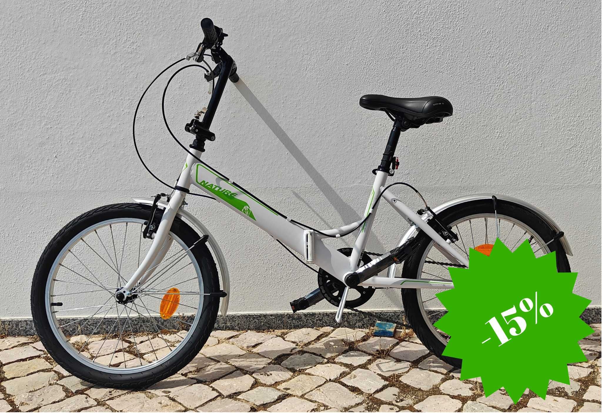 Bicicleta Dobrável com 15% desconto