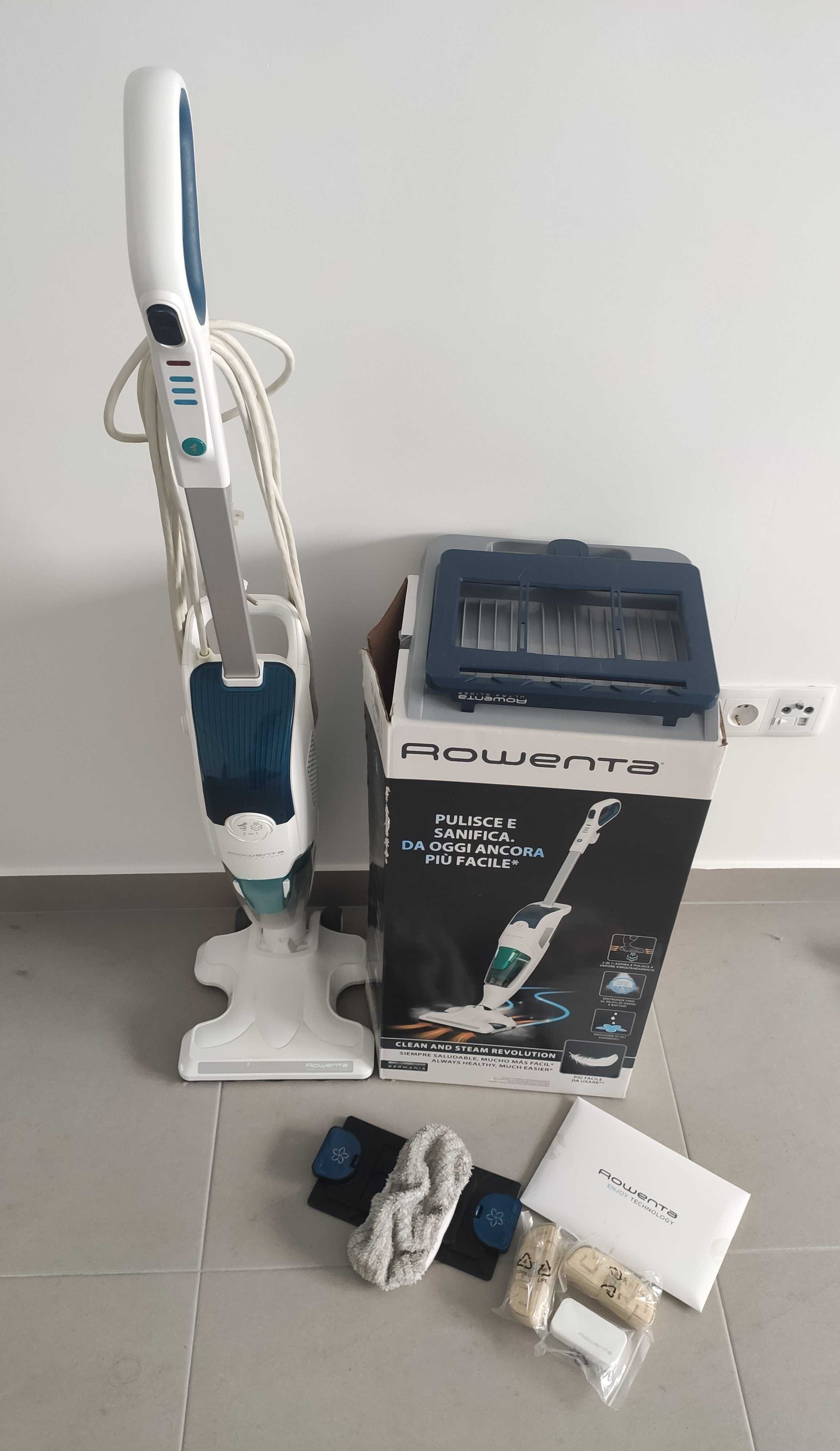 Aspirador vertical Rowenta Clean and Steam Revolution