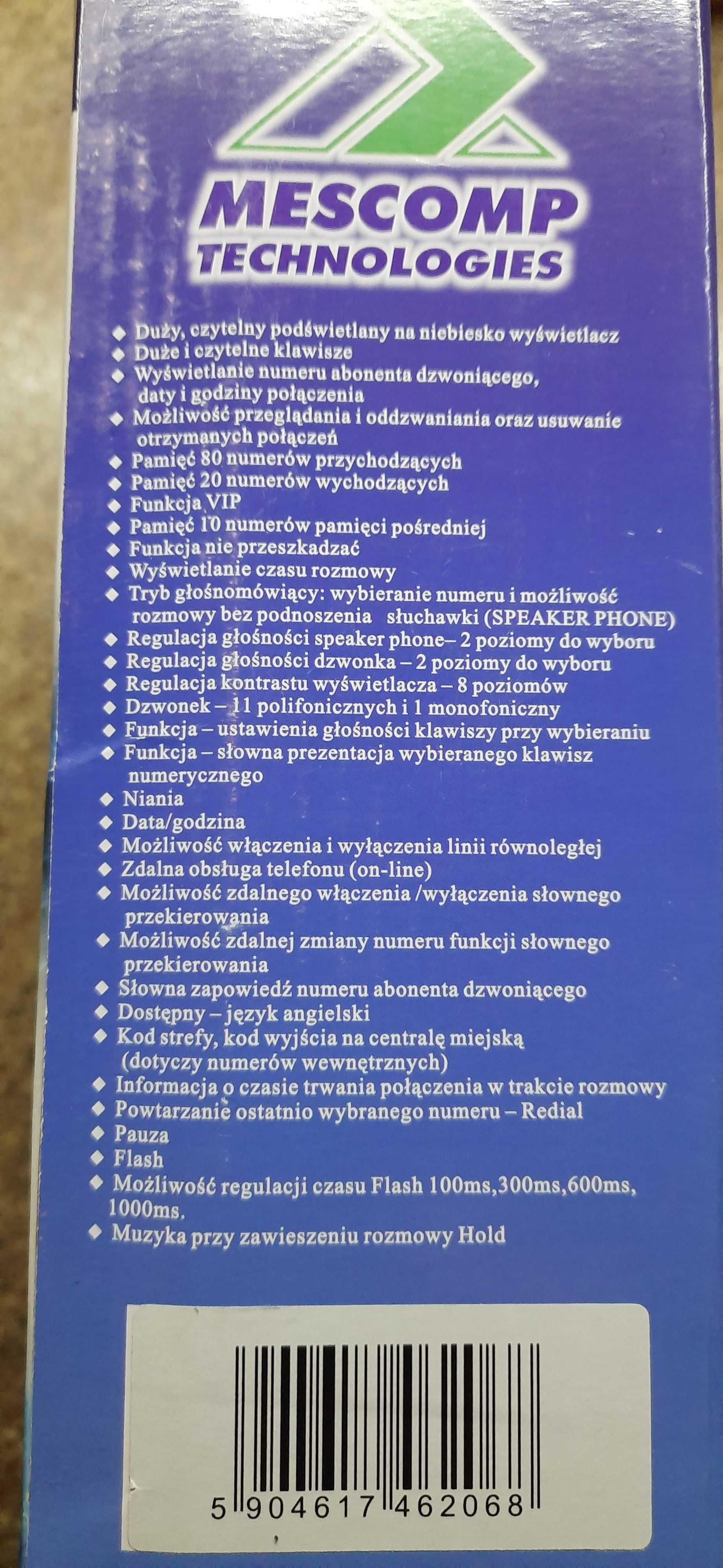 Telefon stacjonarny MESCOMP