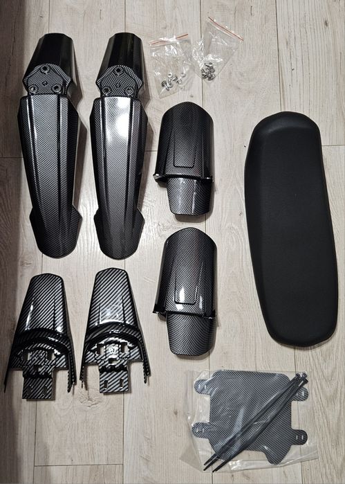 Тюнінг на surron оригінальні карбонові елементи