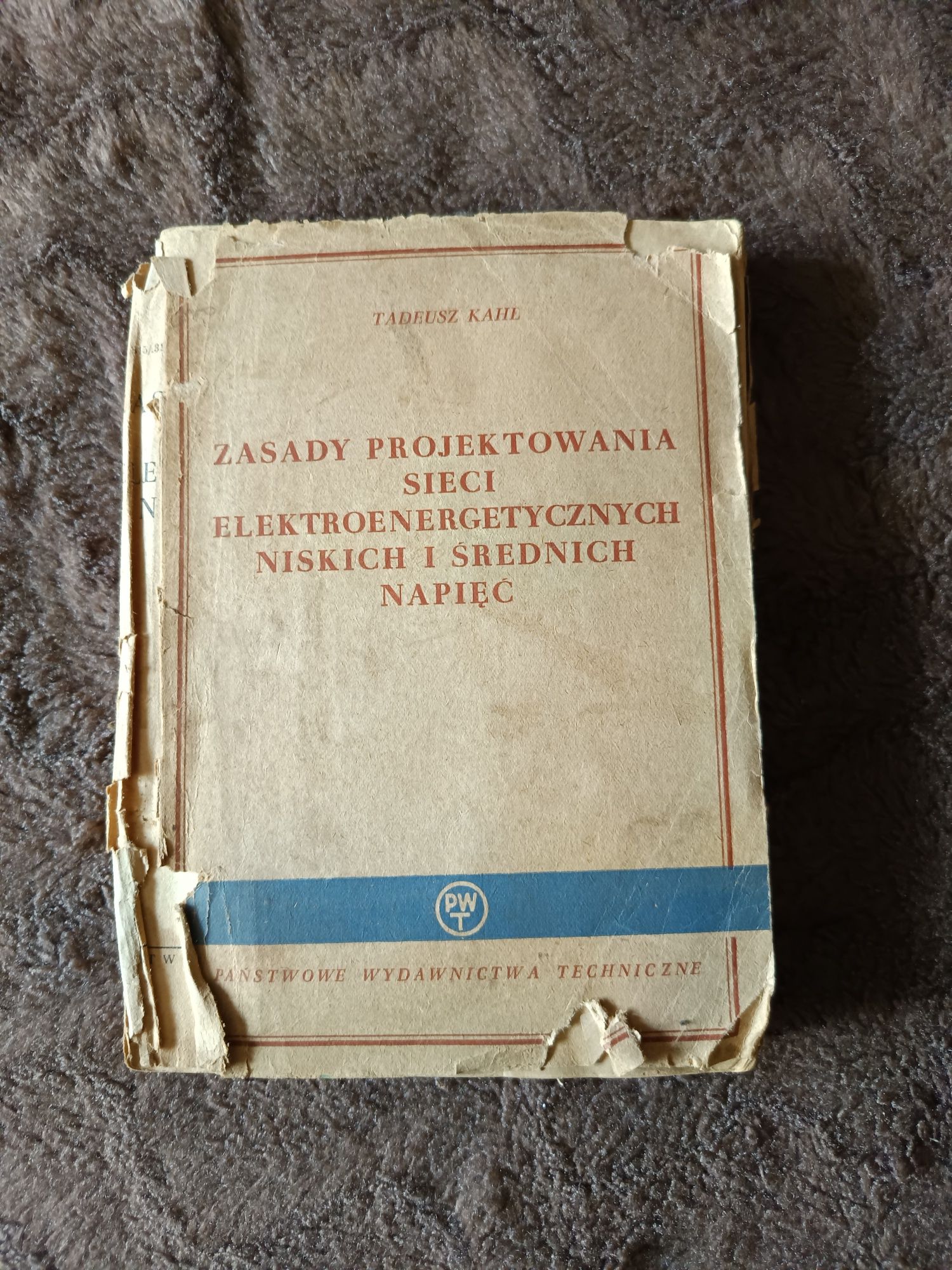 Zasady projektowania sieci elektroenergetycznych niskich napięć, 1953
