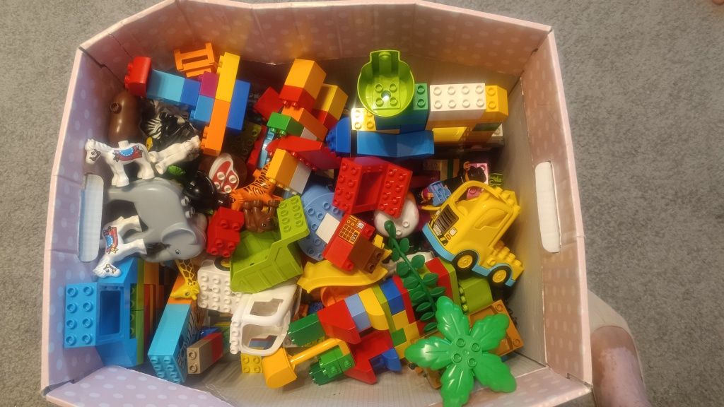 LEGO Duplo, zwierzęta,samochody, zestawy 10906,10840