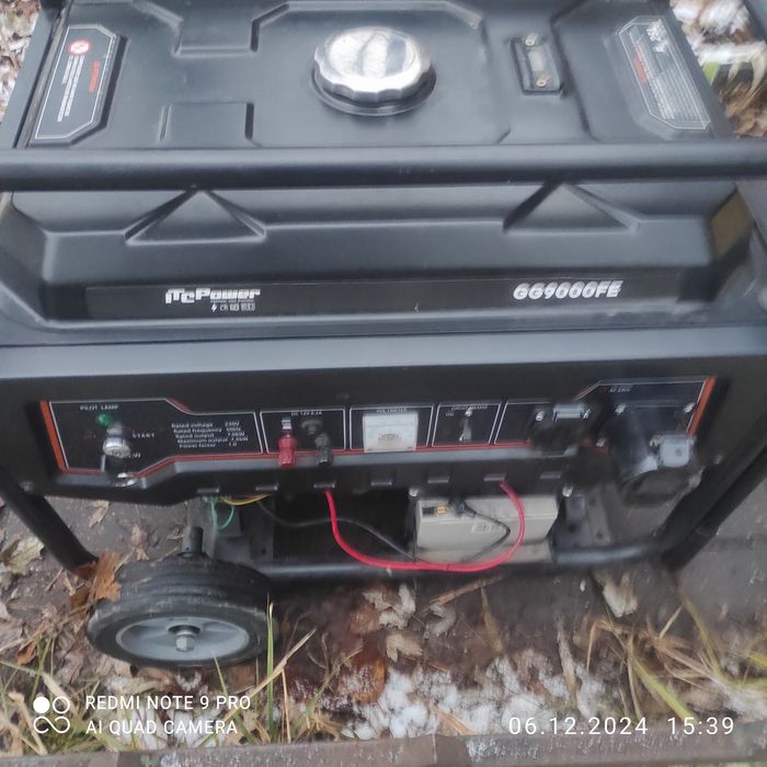 Генератор б/у 7.5кВт.