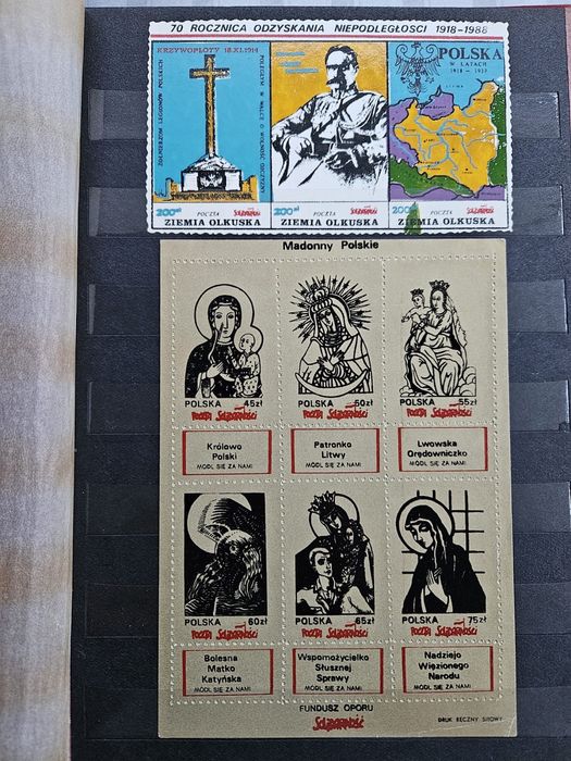 Solidarność.   Znaczki Solidarności