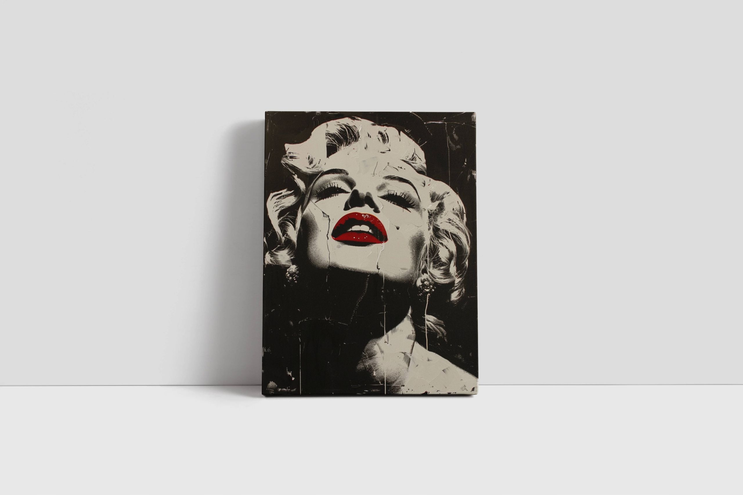 Obraz na płótnie Marilyn Monroe 75x100 cm - Pop Art Deco do wnętrz