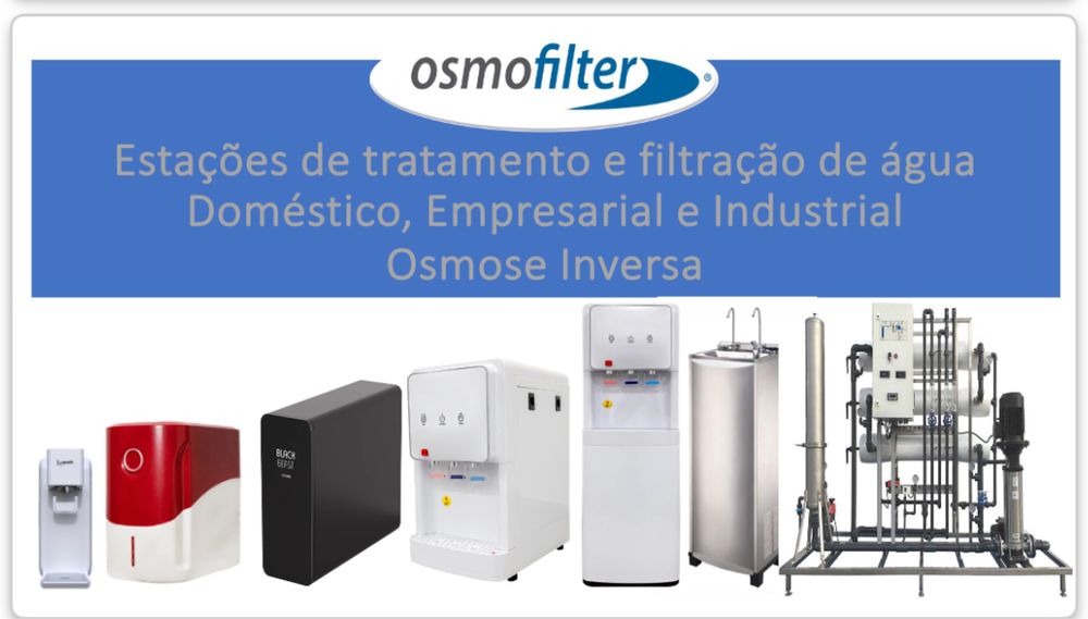 Filtro de água / Osmose Inversa