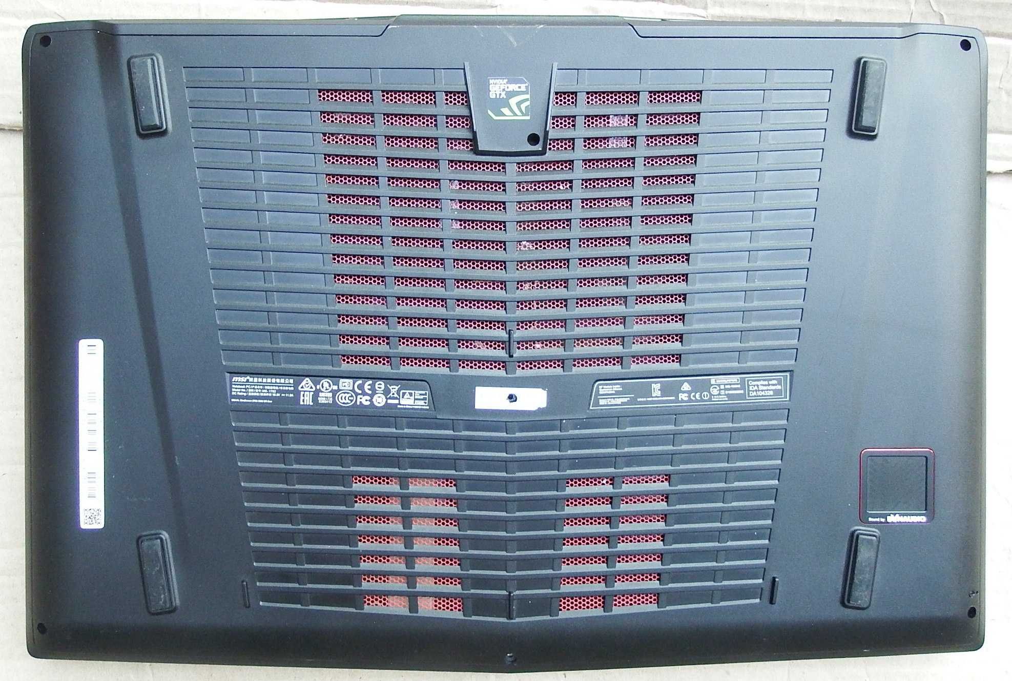 Ноутбук MSI GT72S 6qe