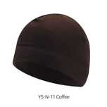 Флісова шапка фліска кольору Brown Coffee