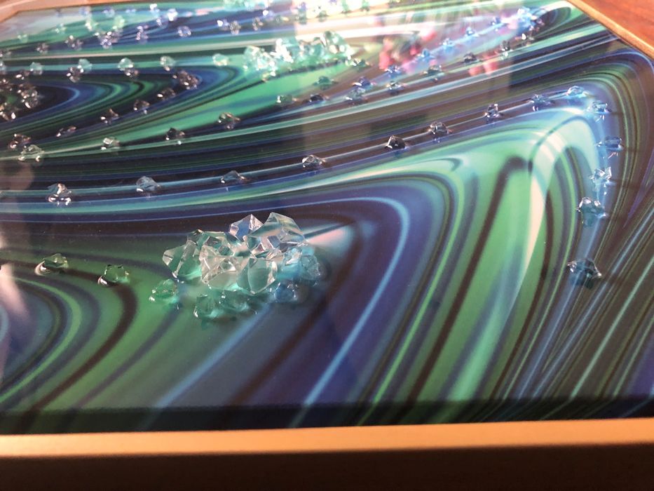 Arte De Crystallus – Empire Art Direct – obraz z żywicą i kryształami