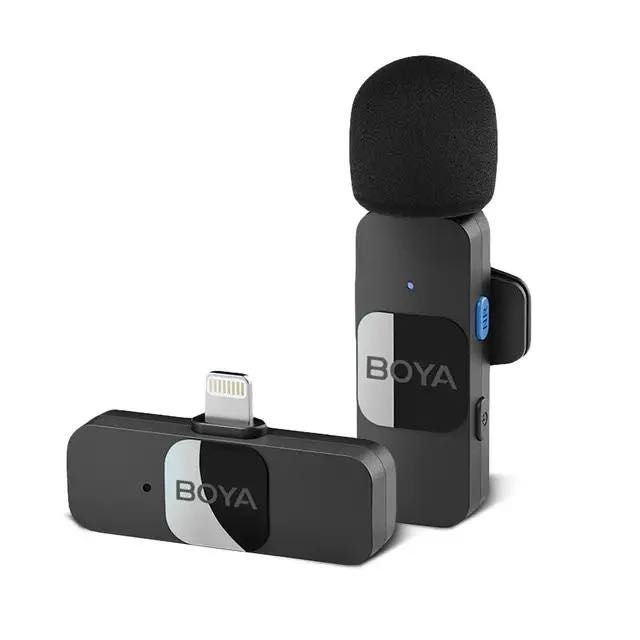 Петличний бездротовий мікрофон BOYA BY-V1 Lightning