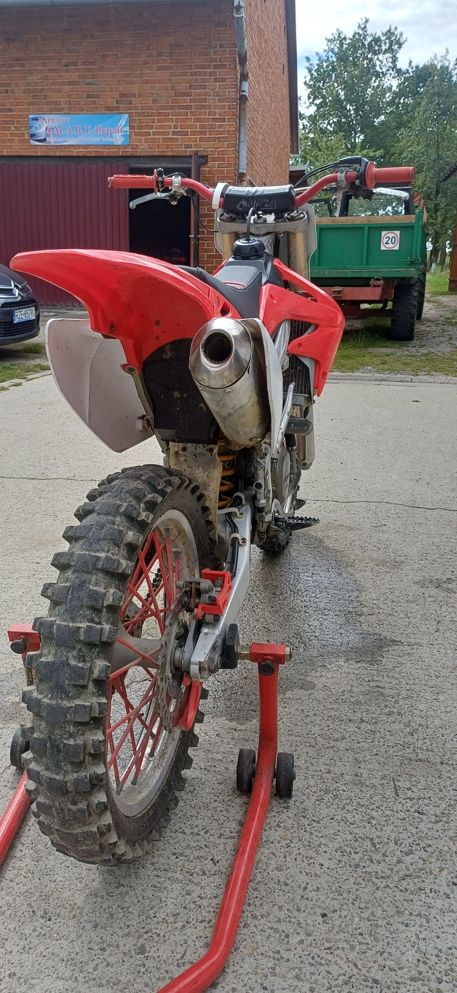 Honda CRF 450cc.