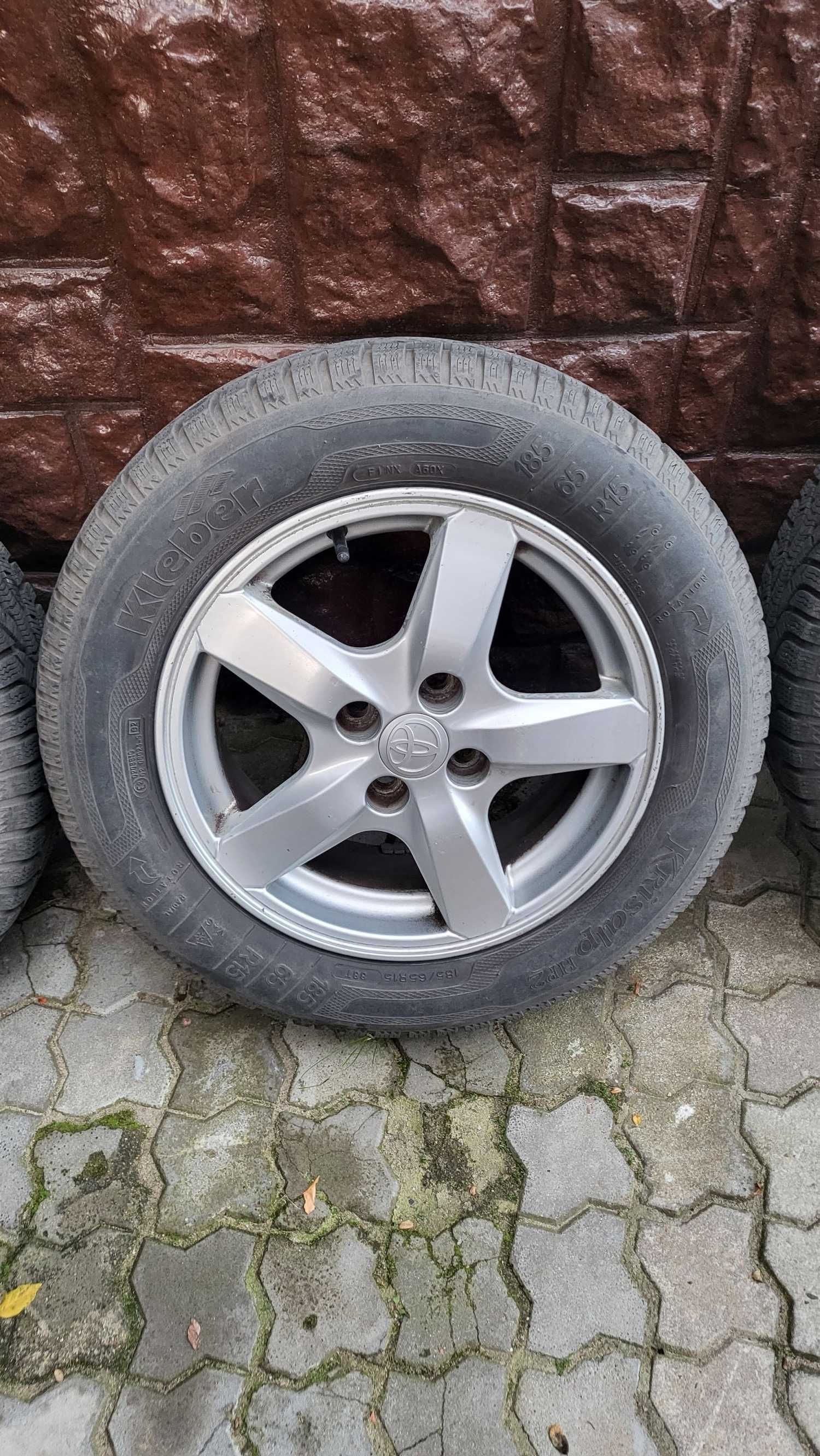 Alufelgi 15" 4x100 Toyota Corolla