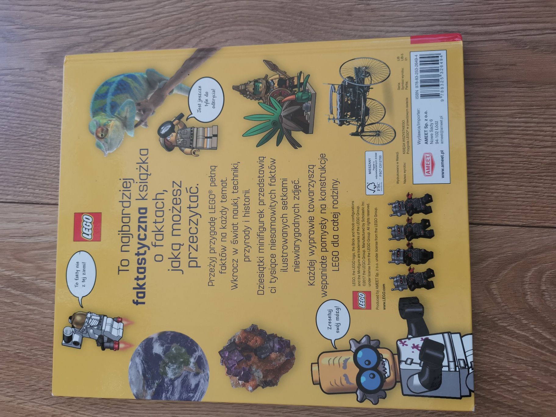 Lego księga wszystkiego przygoda Encyklopedia Lego w prawdziwym świeci