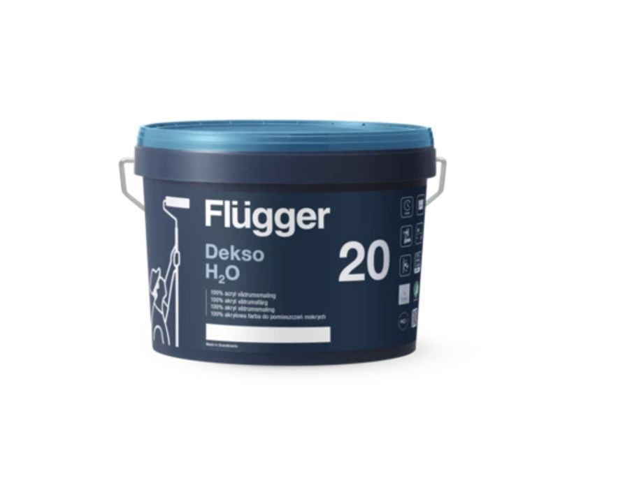 Flügger Dekso 20 H2O - Farba do pomieszczeń mokrych kolor 1477