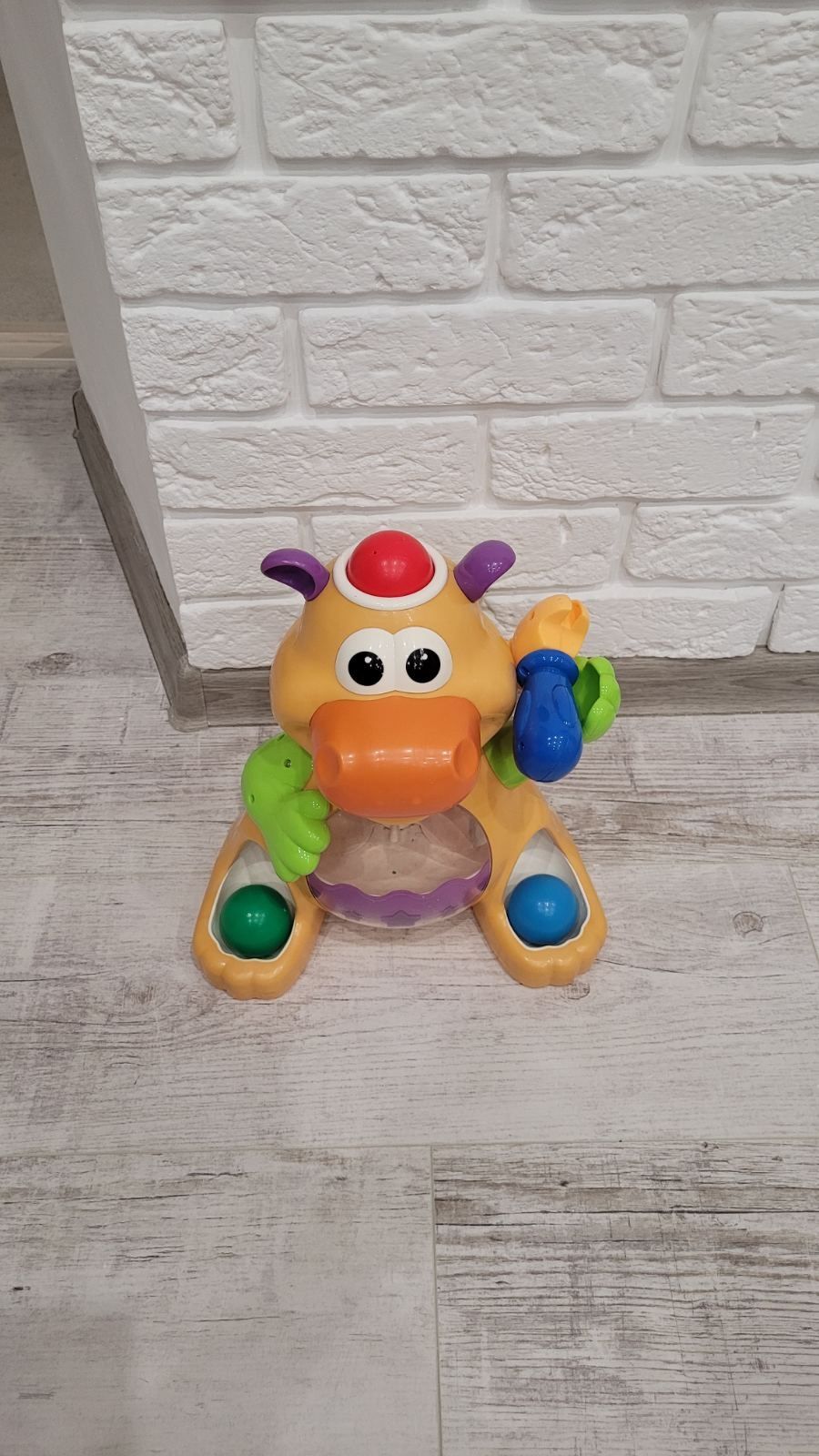 Іграшка Kiddilend Гіпопотам-жонглер