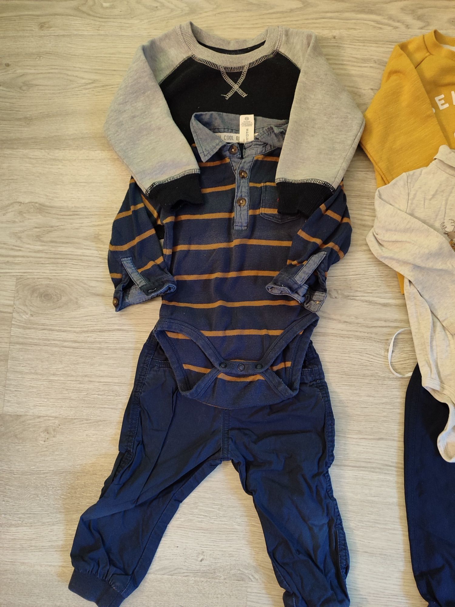 Conjunto de 12 roupinhas para menino 18 meses