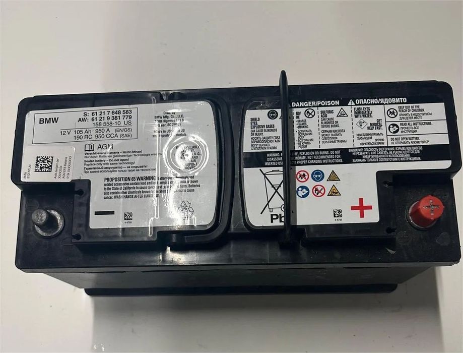 Akumulator agm bmw 105Ah 950a 12V 2024r